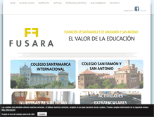 Tablet Screenshot of fusara.org